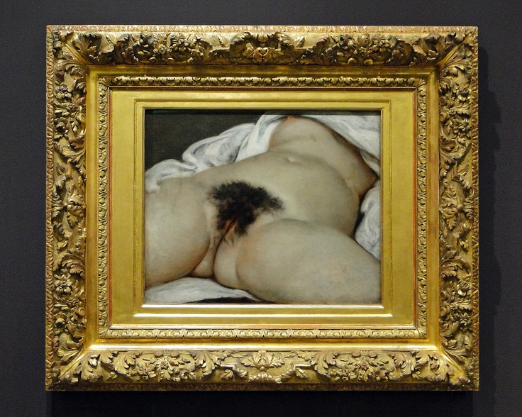 COURBET Gustave, L’origine du Monde, Musée d’Orsay, Paris, 1866, Huile sur Toile, 46 x 55 cm