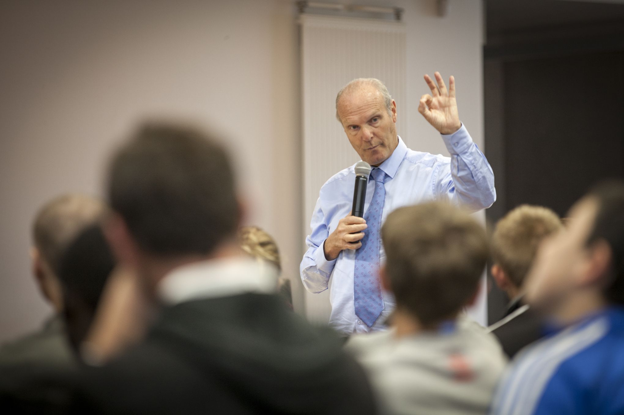 Israël Nisand en intervention au Collège